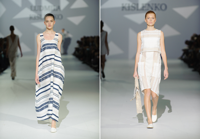 Прозорі блузки, кльош і вічна смужка: модні тренди сезону весна/літо-2017 від українських дизайнерів. Частина перша